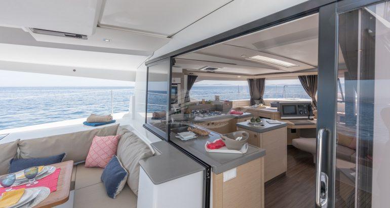 Fountaine Pajot Saona 47 Catamaran Charter Croatia 15