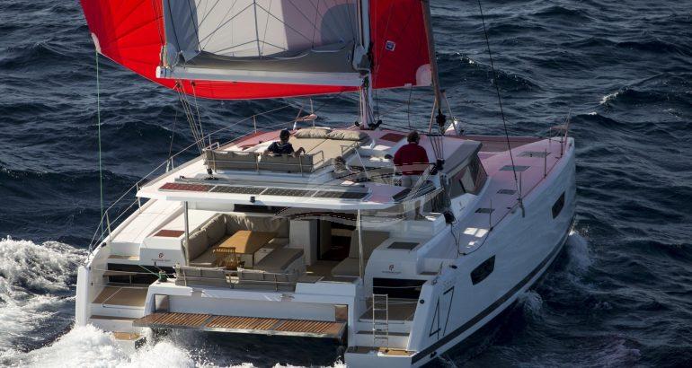 Fountaine Pajot Saona 47 Catamaran Charter Croatia 2