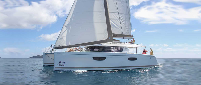 Saba 50 Catamaran Charter Croatia Main
