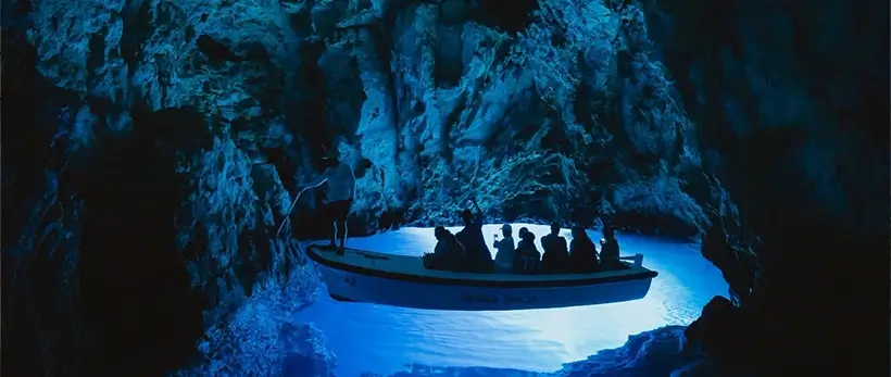 Blue Cave Bisevo Island Europe Yachts Charter