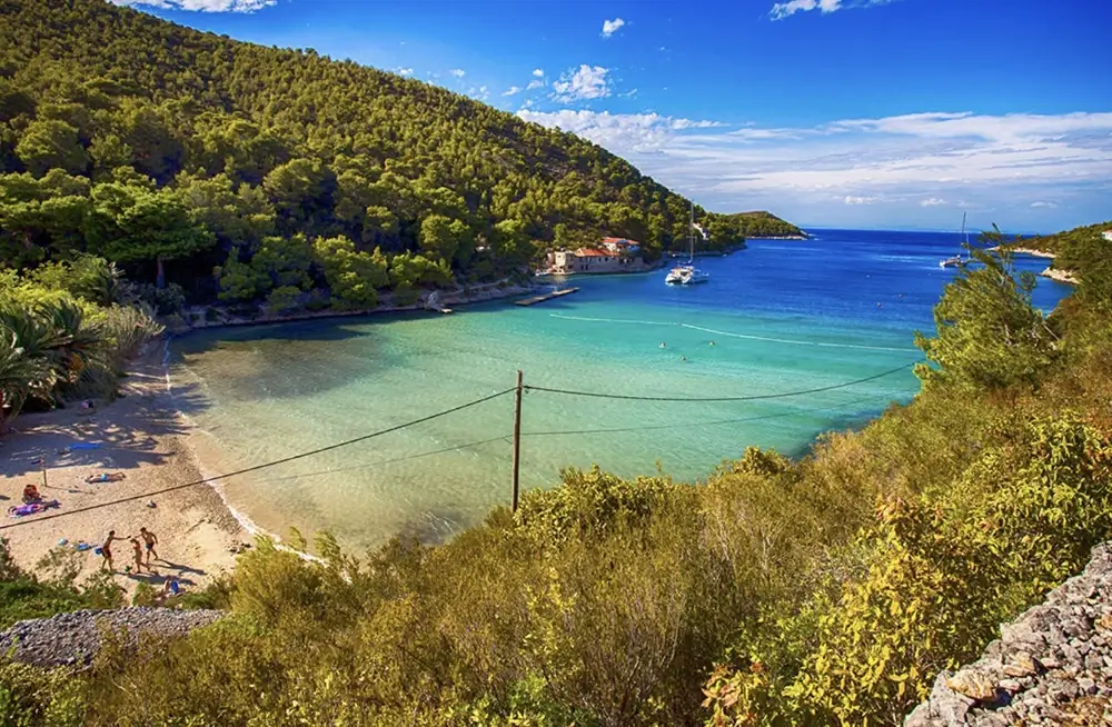 Stoncica Bay Split Aquatorium Best Anchorages